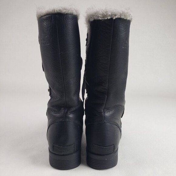 Sorel Emelie Buttery Soft Leather Boots- Fur Trim - Picture 9 of 16